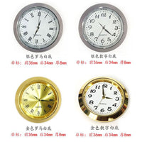 Factory Direct Inlaid 35mm Diameter Watch Head DIY Clock Movement Craft Watch