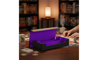 600+ Card Storage Case with Dice Tray Portable Design TCG Storage Box with Dice Tray Large Capacity Deck Box for Travel