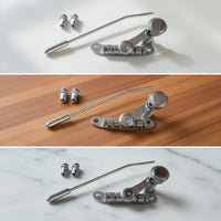 Tremolo Bridge Assembly Tremolo Bridge Machined Hardware for Luthier, Custom Builds
