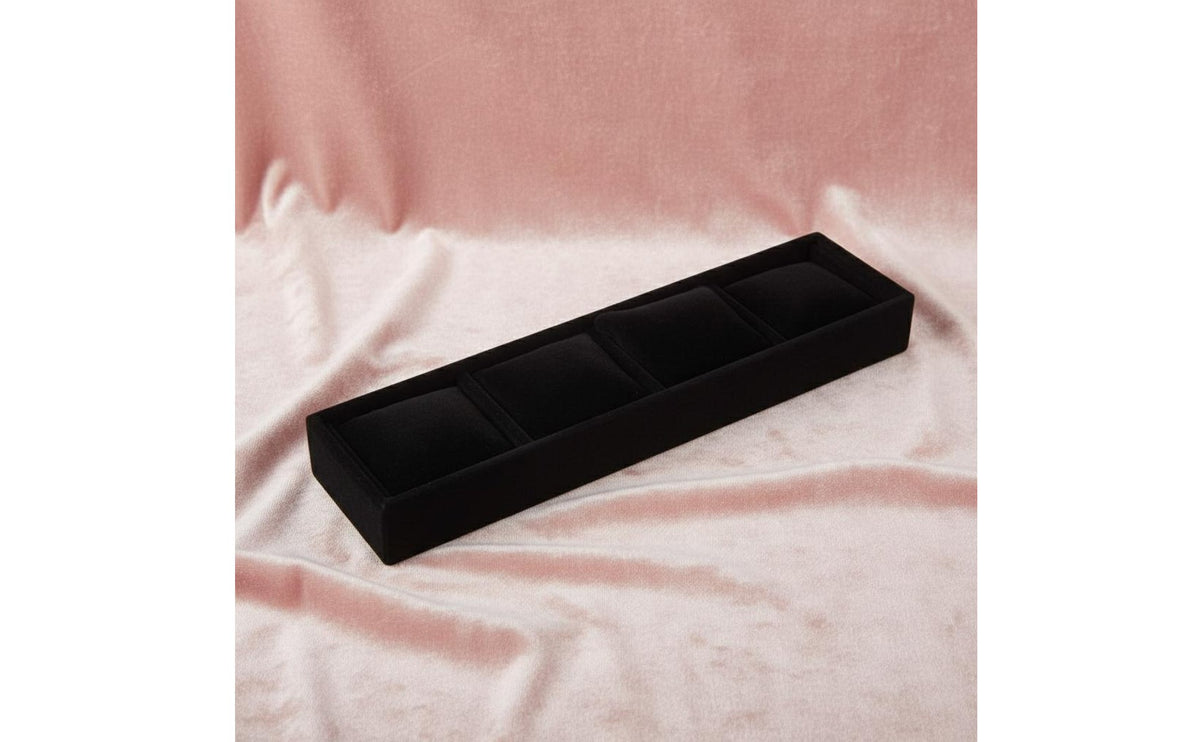 Luxurious Jewelry Display Tray Scuff Protection Watch Pillow Display Case Bracelet Storage Organizer Great Gift for Drawer