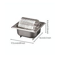 Long-Lasting Burger Bun Butter Roller Easy to Clean Stainless Steel Butter Roller Heat Resistant Kitchen Utensil Large Capacity for Chefs, Restaurant