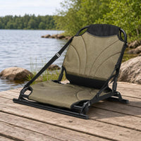 Kayak Seat Adjustable Kayak Seat with Back Support Compact for Kayakers, Paddlers