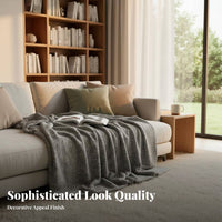 Shaggy Faux Throw extremely Soft Shaggy Faux Wrap Long Pile for Gift Givers