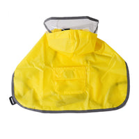 Dog Raincoat with Clear Hood Waterproof Hooded Dog Raincoat Full-Coverage for Dogs, Rainy Walks, Outdoor Activities