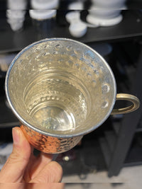 土耳其进口铜奶壶酸奶杯冷水壶欧式牛奶杯复古风水杯奢华冷饮杯