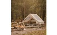 Instant Setup Inflatable Camping Tent Roomy Portable Air Cabin Tent Windproof Long-Lasting for Outdoor Enthusiasts, Weekend Getaways