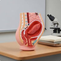 Postpartum Pelvis Model Sectional Teaching Aid Realistic Colors for Classroom