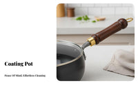 Handmade Iron Wok Space-Saving Size Small Iron Wok Small Stir-Fry Pan Fast Heating Single Serving Cooking Pot Multi-Functional