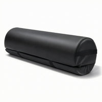 Leg Raising Pillow with Handle Waterproof Half Moon Bolster Pillow Portable for Side Sleepers, Care Facilities