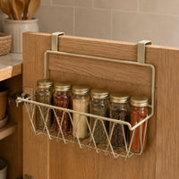 Hanging Basket Rack Installtool-Free over the Door Organizer Space Saving