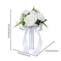 Bridal Blossom Arrangement Pearls Bridal Blossom Bunch Easy to Carry