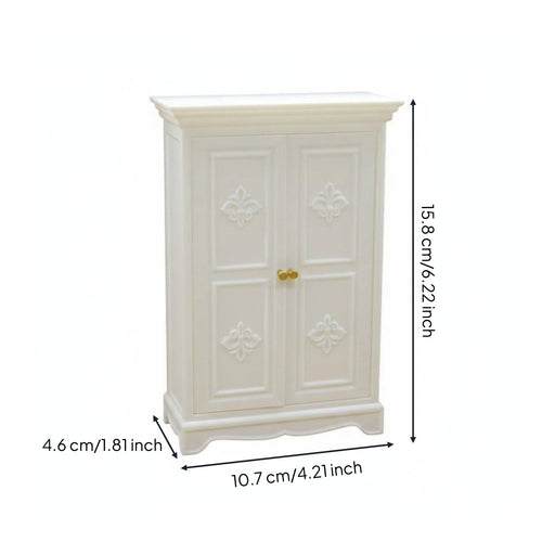 1:12 Scale Wardrobe Photography Prop Toy Furniture for Hobbyists