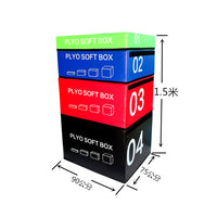 Soft Plyometric Jump Box for Kids Leg Strength Training