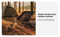 High-Back Moon Chair Stable Structure Collapsible High-Back Chair for Families