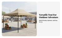 Foldable Outdoor Market Stall Portable Four-Legged Sun Shelter Waterproof Quick-Setup Canopy Protection for Street Vendors, Small Business Owners, Families, Parties, Picnics, Backyard, Camping