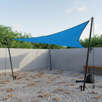 Foldable Triangle Sun Shade Sail Long-Lasting Triangular Garden Awning Tear-Resistant Garden Sun Sail High-Density Material for Swimming Pool, Backyard, Deck, Camping