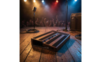 Guitar Pedalboard Textured Pedalboard with Hook-and-Loop Tape Hook and Loop Tape Industrial Strength Effects Board
