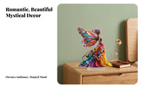 Butterfly Fairy Sign Clean-Cut Edges Home Decor Flat