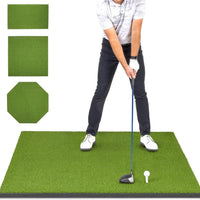 Golf Hitting Mat with Tees for Practice