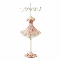 Resin Mannequin Jewelry Holder Gift Idea Mannequin Jewelry Organizer Decorative Dress Display Stand Elegant for Dressing Table, Bedroom