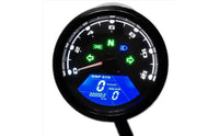 Motorcycle Gauge Cluster Comprehensive Motorcycle Instrument Panel Illuminated Digital Motion Display for Builders, Motorcycles