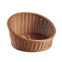 Oval Rattan Basket Handwoven House Storage Ventilated