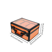 Graded Card Box Password Lock Graded Card Case Dividers for Collection Display
