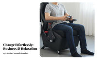 135° Reclining Ergonomic Gaming Armchair Support Racing Design Gaming Recliner Height Adjustable Computer Chair S-Shaped Bionic Curve for E-Sports Players, Gamers, Students, Internet Cafe, Study, Bedroom