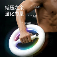 多功能计数重力环男士练手臂肌肉训练扩胸增肌腕力锻炼室内臂力器