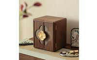 Wooden Jewelry Box Large Capacity Multi-Layer Jewelry Cabinet Dust-Resistant Household Storage for Bedroom