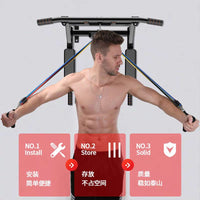 Wall-Mounted Pull-Up Bar for Home Gym