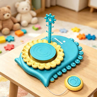 Child-Friendly Dinosaur Pottery Wheel Safe Pottery Wheel Kit with Painting Kit Allall-Inclusive Portable for Students, Playroom