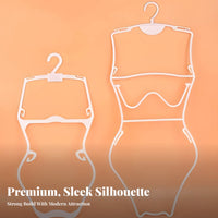 Professional Quality Plastic Swimwear Hanger Lightweight Swimsuit Hanger Long-Lasting for Children, Retailers, Boutique