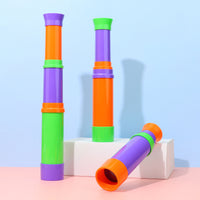 Children's Carrot Telescope, 3-Section Adjustable High-Definition Monocular, Educational Toy