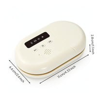 Snap-on Urine Wetness Alarm with Receiver Audible Wireless Bedwetting Alarm Compact Wireless Bedwetting Monitor Sound for Elderly