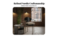 curved-spine spinerest Chair Nordic design Armchair Minimalist design design for Adults