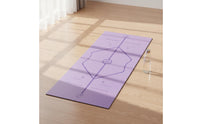 Textured Rubber Exercise Mat Non-Slip Exercise Mat Comfortable Flat for Beginners