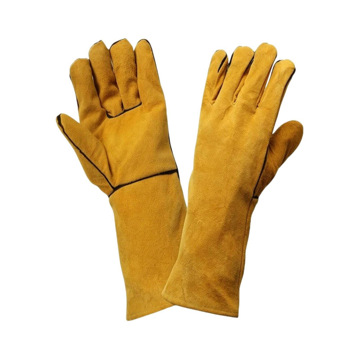 Bite-Resistant Animal Handling Gloves with Long Cuffs Heavy Duty Pet Handling Gloves for Dog Trainers, Veterinary Care