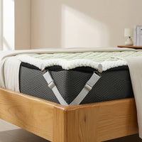 2 Pieces Bed Sheet Strap with Metal Clip Anti-Slip Mattress Cover Strap for Home