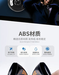 扬熠12V24V通用汽车货车蜗牛喇叭超响鸣笛高低防水喇叭奥迪高低音