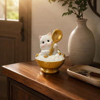 Decorative Feline Figurine Cute Feline Figurine Lightweight