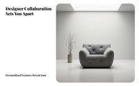 Caterpillar Floor Sofa French Style Caterpillar Couch Plush Comfort Low-Profile for Adults, Students, Living Room