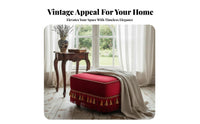 Round Tufted Floor Pillow additional Comfort Round Pouf Seat Good resilience for Readers