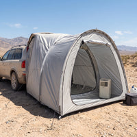 SUV Tailgate Tent with Partition, Sun Protection & Heat Insulation, Universal Fit for Camping & Electric Vehicles