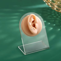 Silicone Ear Model for Earring Display and Piercing Practice