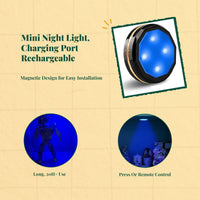 Rechargeable RGB LED night light