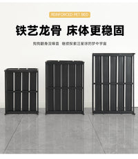 网红铁艺狗狗床离地泰迪金毛宠物床中小型犬狗窝沙发夏四季行军床