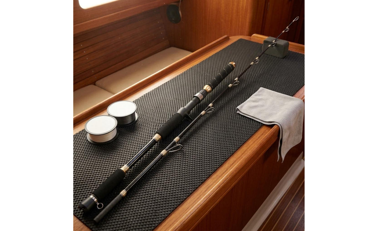 150# Rating Casting Boat Fishing Rod Solid Tip Handle Fishing Rod Reel Seat Inserted Joint for Anglers