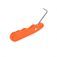 Folding Skate Lace Tightener Plastic Handle Ice Skate Lace Tightener Curved Hook