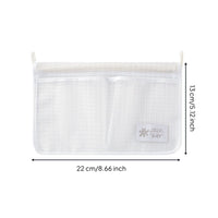 Hanging Refrigerator Bag Double Pocket Fridge Door Organizer Pouch for Kitchen